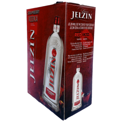 Горілка Борис Єльцин Полуниця 3 літри